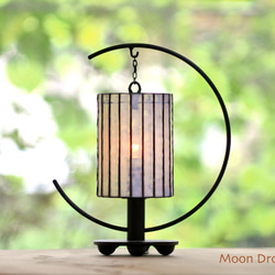 ショウ様ご注文特別仕様　【送料無料】 Moon Drops Lamp1 雪花　（スタンドタイプM） 7枚目の画像