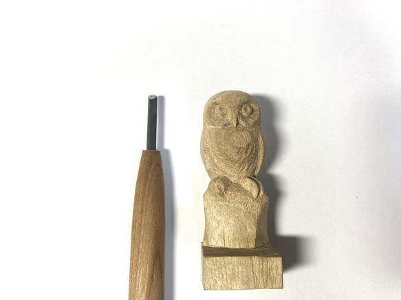 木彫り用彫刻刀　中浅丸　1分半（4.5ミリ） 3枚目の画像