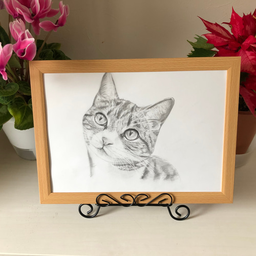鉛筆で描くペット似顔絵 絵画 似顔絵屋TAKA 通販 15344036 鉛筆で描くペット似顔絵 絵画 似顔絵屋TAKA 通販 15344036