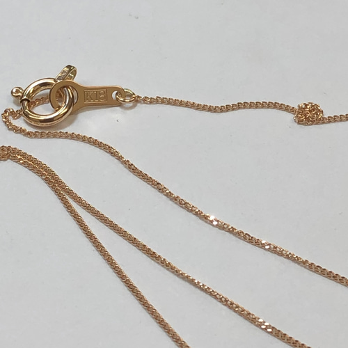 K18ピンクゴールド 50cm 喜平ネックレス 本物 18金 レディース  