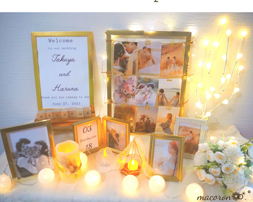 フォトフレーム ウェルカムスペース アンティーク New⋆*選べる ウェルカムボード アンティークフォトフレーム 受付