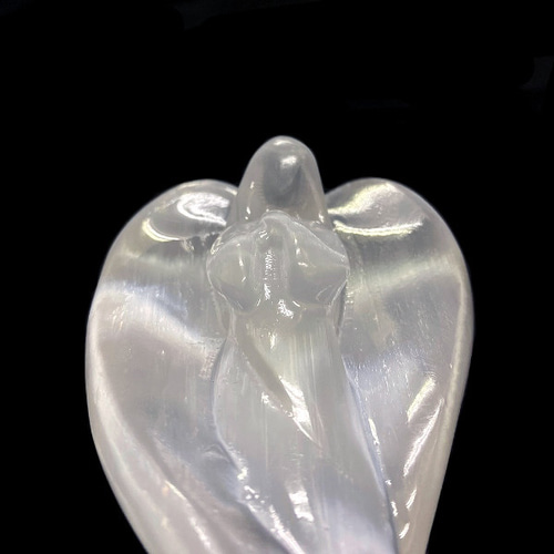 ♡希少　高品質 　透明感あり♡　シトリン　マリア様　エンジェル おまかせ品・1体】 天然石 セレナイト マリア様 エンジェル 天使