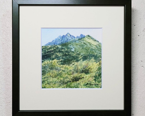 穂高岳絵画 6e4b3ac9a3ad6f3df9e5329a3902af