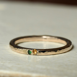 傑作 ゴールド 英国 1992年 ビンテージ エメラルド ヴィンテージ 指輪