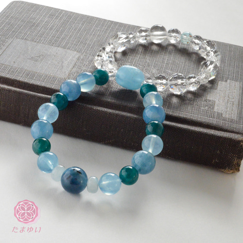 神様を味方につける～さきわいブレス 天空を翔る 地球 アクアマリン