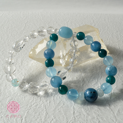 神様を味方につける～さきわいブレス 天空を翔る 地球 アクアマリン