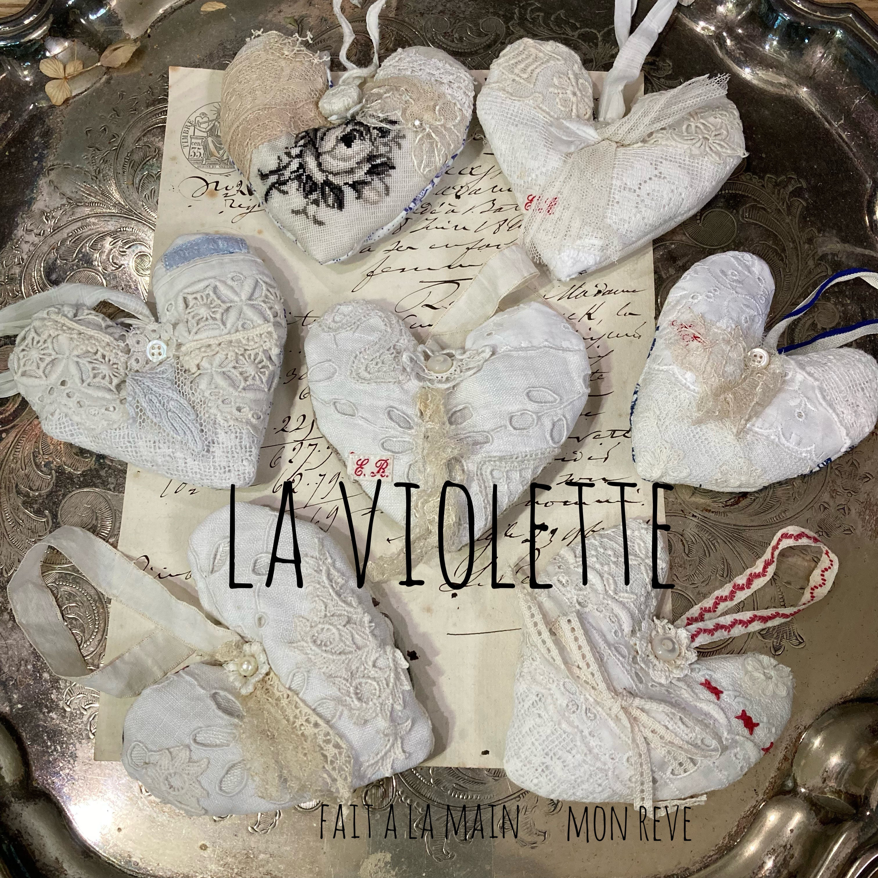 〜＊アンティークレース　サシェ風飾り＊〜 〜＊アンティークレース　サシェ風飾り＊〜