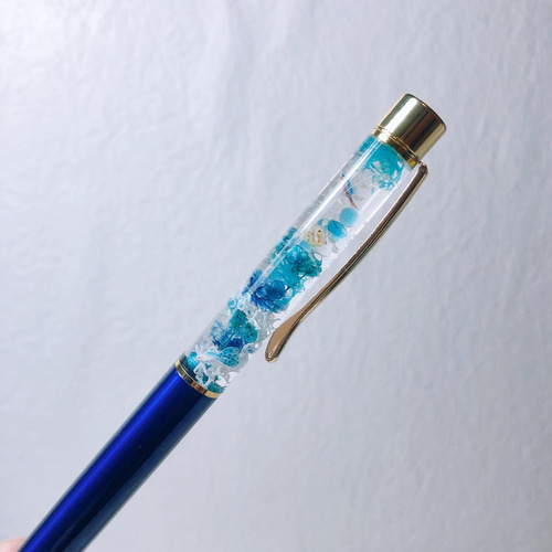 トロピカルハワイアンシリーズ ハーバリウムペン 和紙のハーバリウムボールペン | WASHI ORIORI