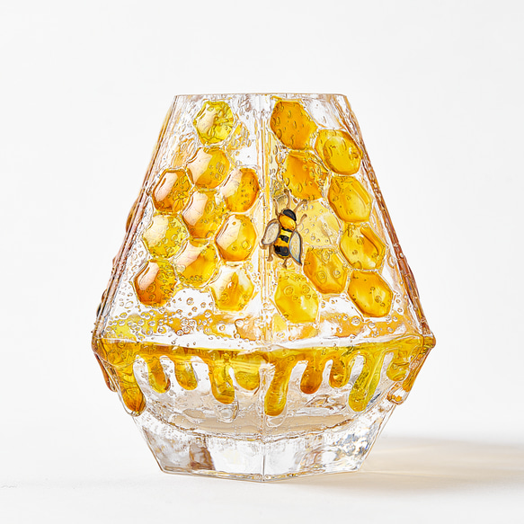 Honey House 花瓶 (W8.7×L10×H10cm) 2枚目の画像