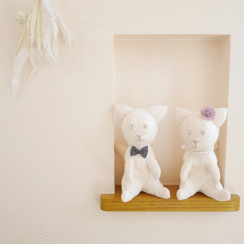 ウェディングドール ウェルカムドール ねこ ネコ 猫 ぬいぐるみ 結婚式