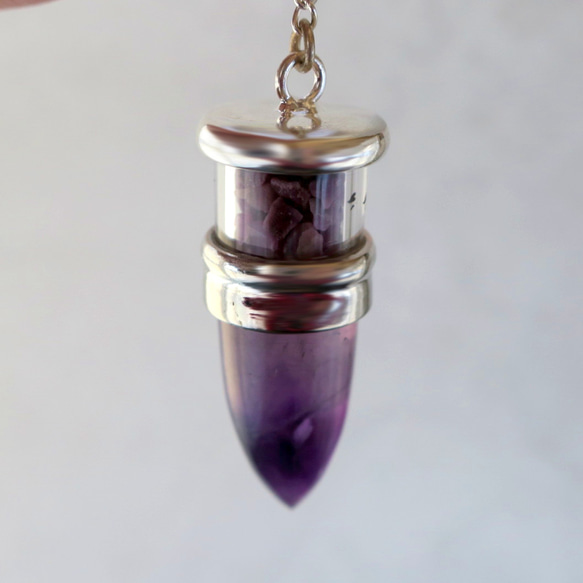 蘇紀石 + 紫水晶 Elestial Design Pendulum (Pendulum) 第3張的照片