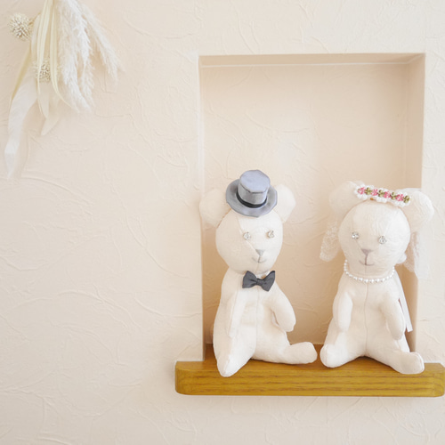 ウェディングベア ウェルカムベア くま クマ 熊 ぬいぐるみ 結婚