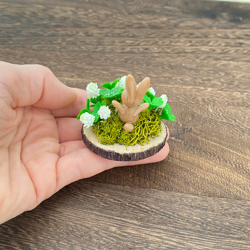 ギフト*うさぎのミニチュア雑貨 その他インテリア雑貨 Elegance