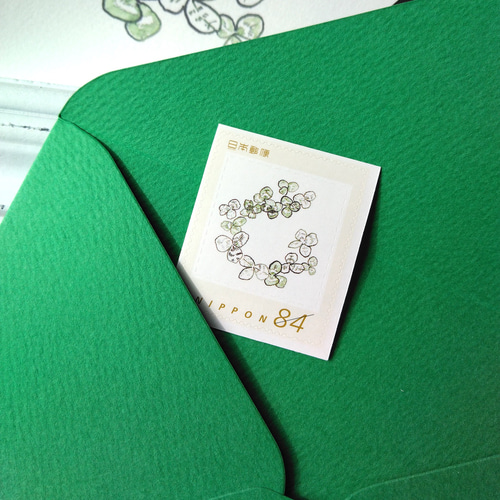 84円切手10枚（1シート） clover 封筒・便せん armeria 通販 15346545