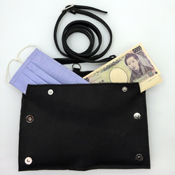 スマホ財布ショルダーバッグ(黒) 4枚目の画像