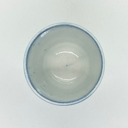 グラス・フリーカップ　〜雪化粧のような青白釉〜 4枚目の画像