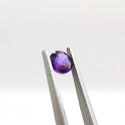 天然石 ルース 裸石 素材 アメジスト 0.49ct 約5mm collection-gems07 3枚目の画像