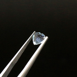 天然石 ルース 裸石 素材 アクアマリン ♡型 0.55ct 約6mm collection-gems08 4枚目の画像