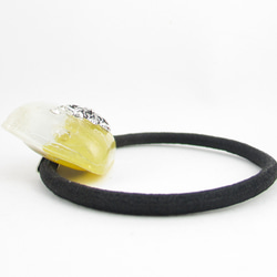 いつの日もクォーツも、捧げる想いは同じだから、カラブリアの空に、届いてほしい♪(ぼぼ屋のヘアゴム)SH203 4枚目の画像