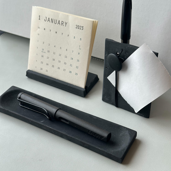 小物立て　ジェスモナイト製 　JIKU chocolate /  temporary storage 1枚目の画像