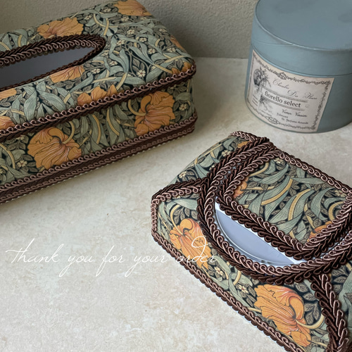 新色販売 ウィリアムモリス ティッシュ、ウェットティッシュケース