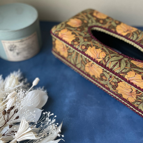 新色販売 ウィリアムモリス ティッシュ、ウェットティッシュケース