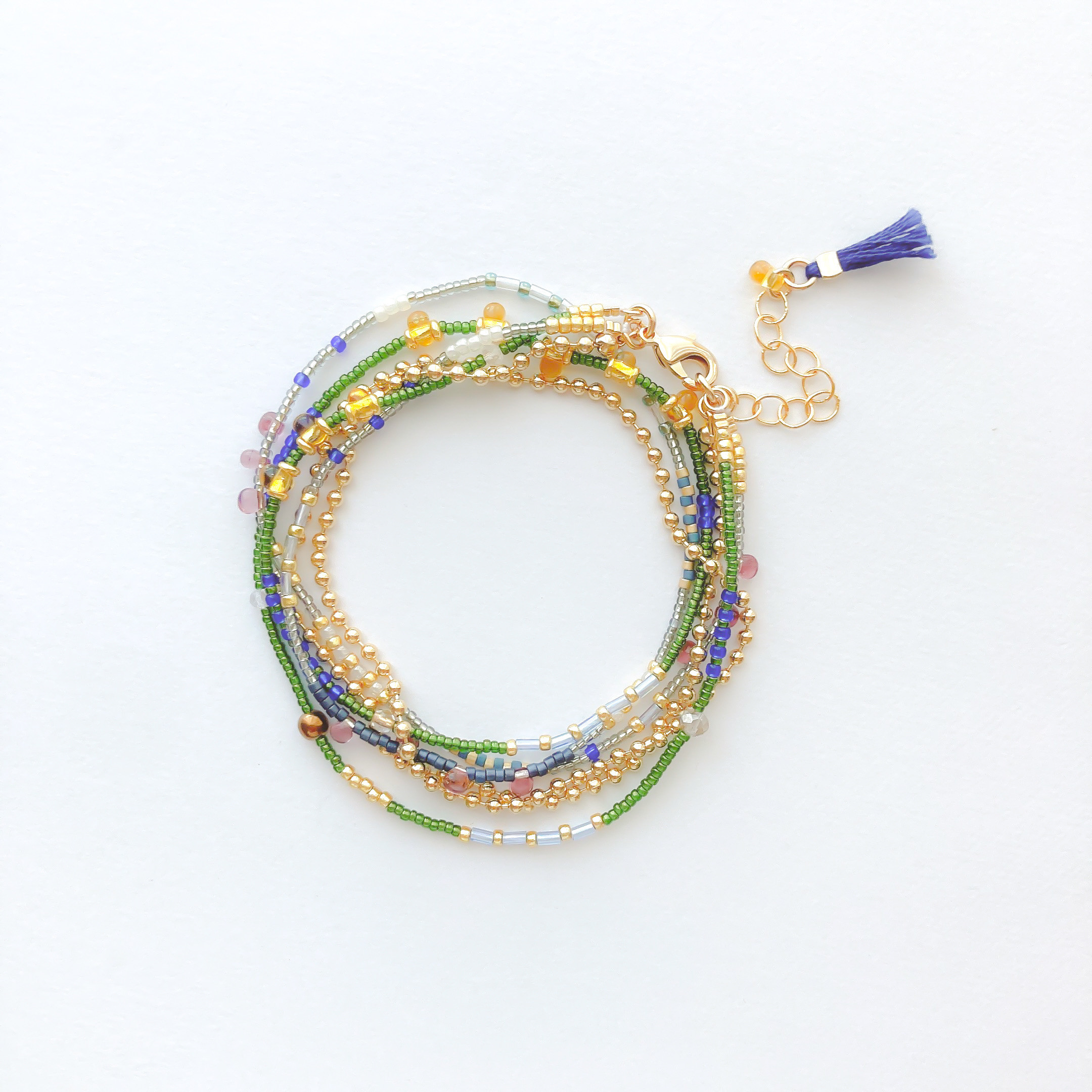 3連 NECKLACE:「Mardi Gras」festival