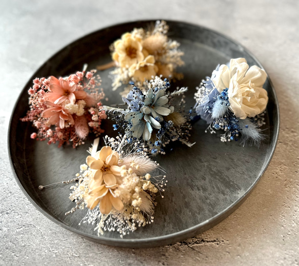 natural corsageドライフラワーコサージュ入学式卒業式 卒業式/入学式】コサージュ/ドライフラワー ドライフラワー 花呟-kagen