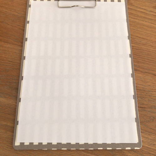 再作成新柄追加♪カルトナージュ♪A4サイズクリップボード