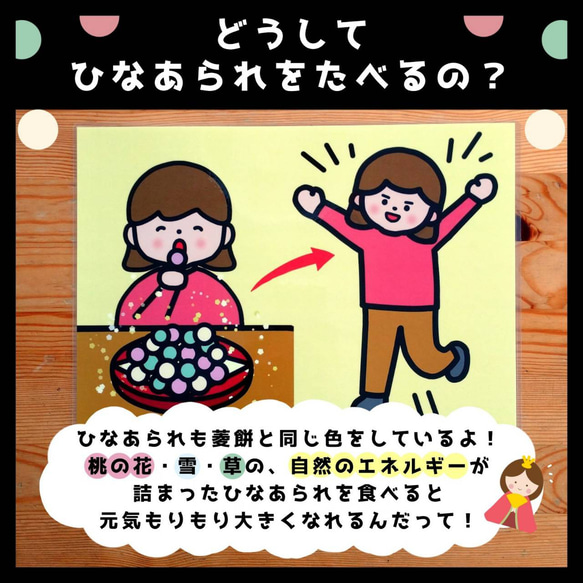 これひとつでお歌もお話もできる♡ひなまつりおまかせカードシアター○保育教材 6枚目の画像