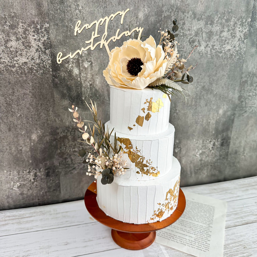 クレイケーキバルーン〈一読必須〉① フラワーシリーズ クレイケーキ No.7 その他オーダーメイド