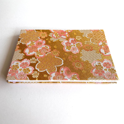 桜桜』 金襴織物御朱印帳 見開き御朱印帳 B5サイズ 全3色