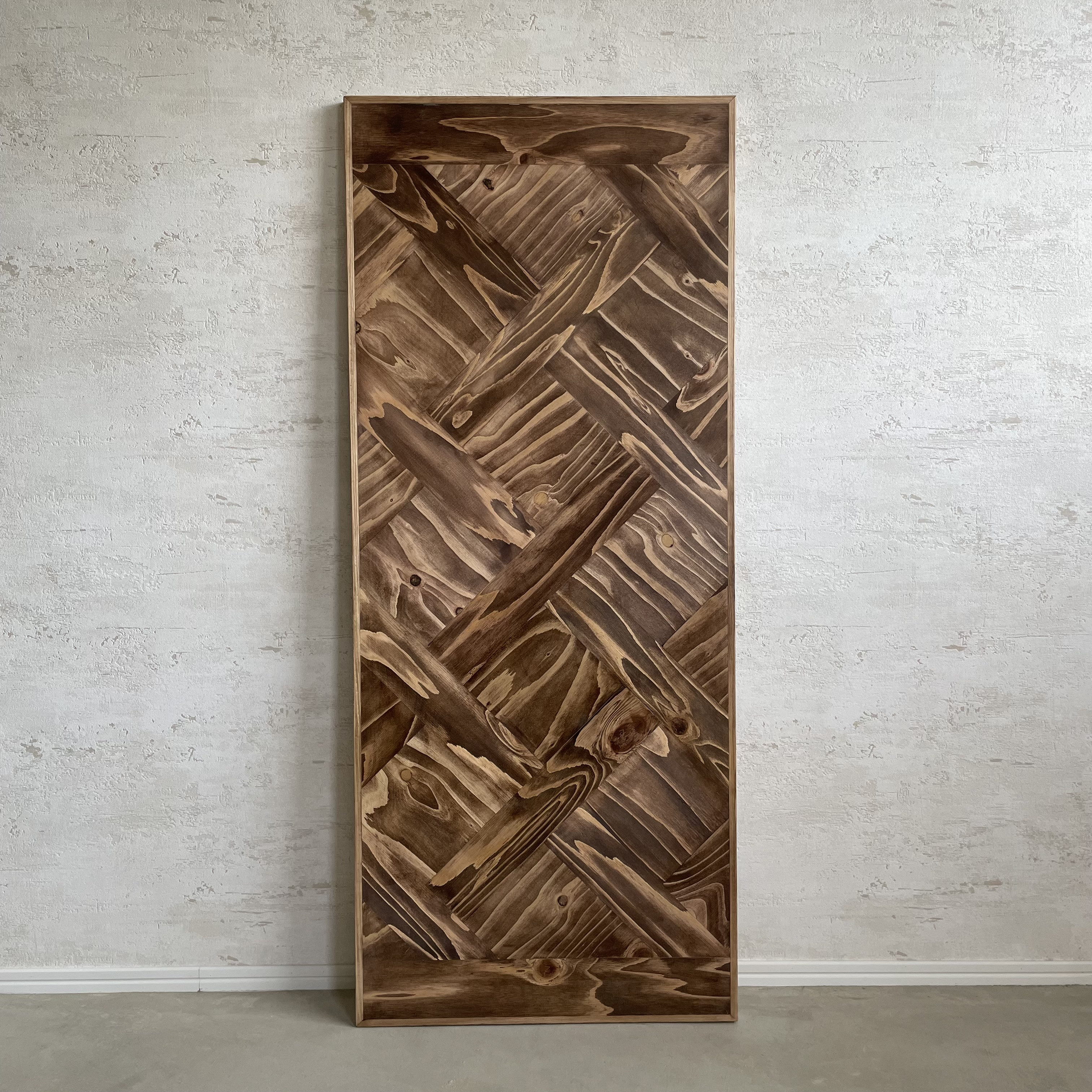 ジオメトリックテーブル　W1,200×D600  ヘリンボーン　ダイニングテーブル　天板