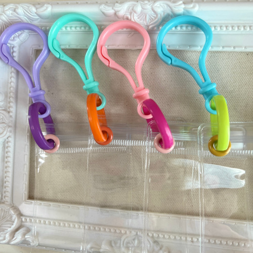 NO.39 【袋サイズが選べる】60個セット キャンディバッグ キーホルダー