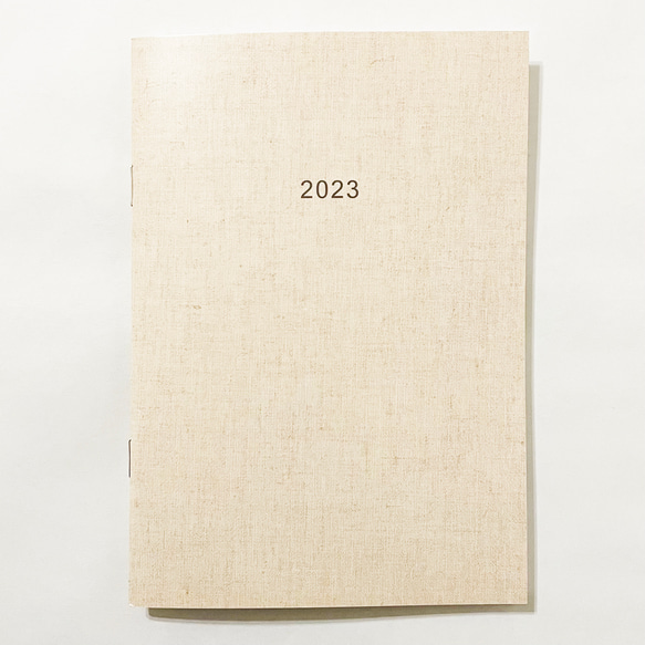3月始まり 2023年 御手玉兎 スケジュール手帳 イラストカバー2枚 栞付き B6 全64ページ 卯年 4月始まり 8枚目の画像