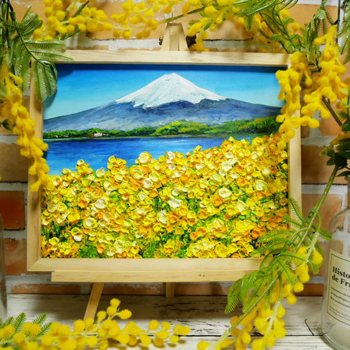 油絵 絵画 【菜の花畑の富士山】 絵画 HR 通販 15349381 油絵 絵画 【菜の花畑の富士山】 絵画 HR 通販 15349381