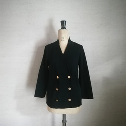 個性的】さをり織りの艶やかカラフルロングコート ノーカラー コート