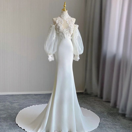 新品☆シフォンチュール☆フォーマルドレス☆結婚式