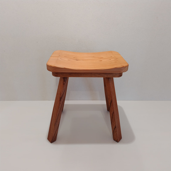 手作りスツール　木製　座面高43cm 楽天市場】【3年保証/完成品】スツール 木製 小さい 椅子 座面高