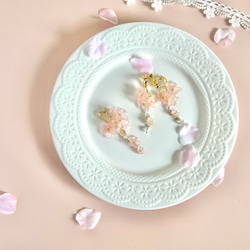 春待ち桜のイヤリング(ピアス)＊春色新作2023 2枚目の画像