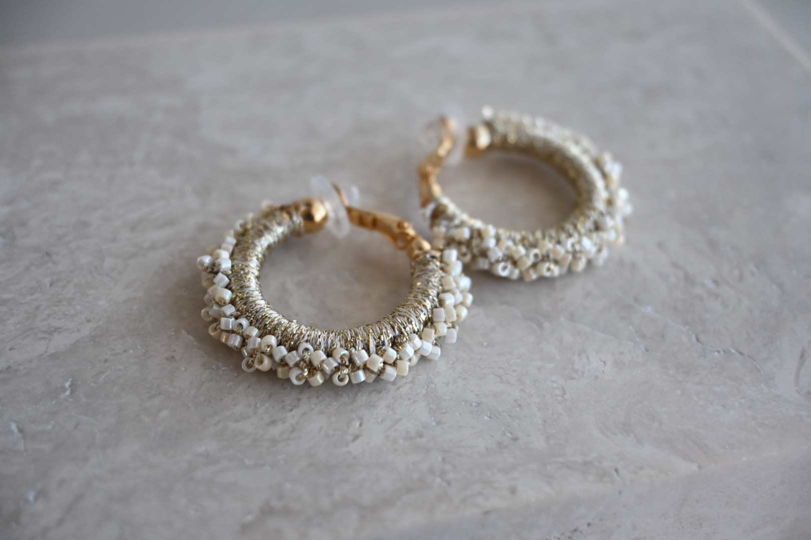 フルールフープイヤリング