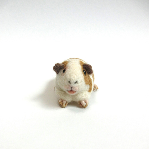 ゆずゆずゆずる♪モルモットちゃん 羊毛フェルト ハンドメイド ゆずゆずゆずる♪モルモットちゃん 羊毛フェルト ハンドメイド
