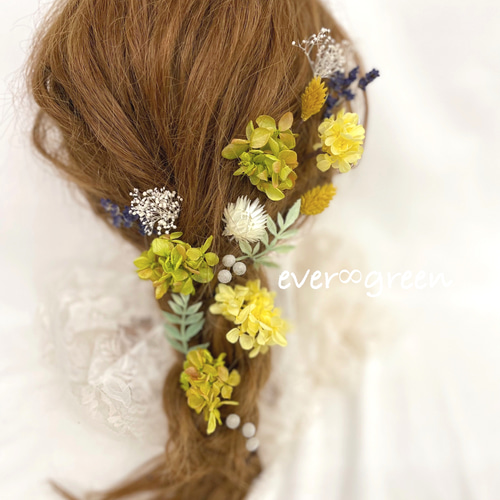 ヘッドドレス 髪飾り ウェディング 卒業式 成人式 可愛い 紫陽花 ヘッドドレス 髪飾り ウェディング 卒業式 成人式 可愛い 紫陽花