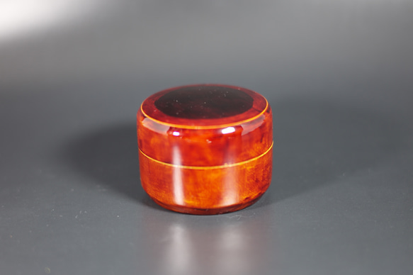 Urushi Box (花梨) 銅粉蒔黄漆溜塗 その他インテリア雑貨 漆 安