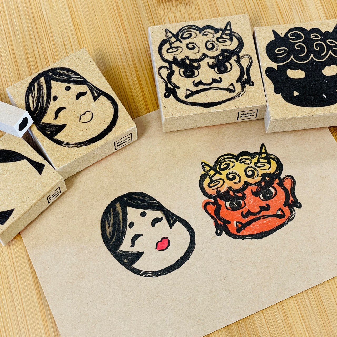 鬼とお多福セット【大】