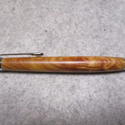 肥松(赤松)ジン　金襴杢　出雲産　樹齢250年　木軸シャープペンシル(0.5ミリ用)  希少材　 4枚目の画像
