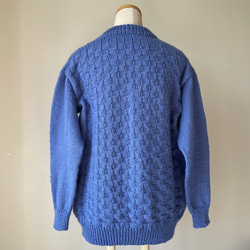 手編みのセーター8 メリノウール100% 7枚目の画像