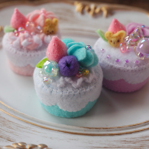 ゆめかわカップケーキ♡くまchan