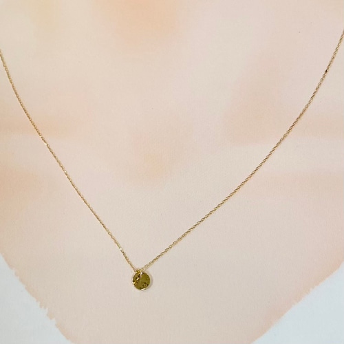 Handmade】レモンクォーツ ペンダントトップ 18kゴールドプレー