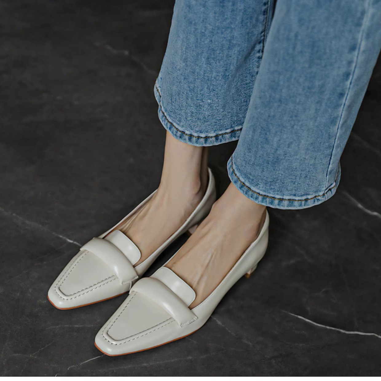 本革 革靴 ハイヒール ローヒール パンプスレディース 婦人ローヒール シューズ 新色新柄2023 敬老の日 ブーティー